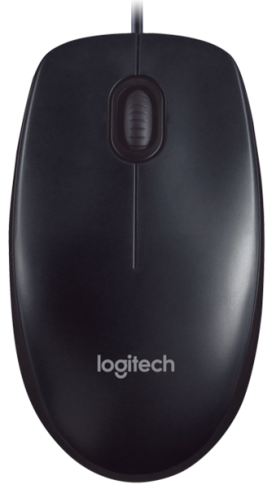 Миша LOGITECH Mouse M90, Сіра