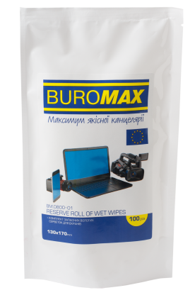 Запасний блок серветок для чищення екранів, моніторів та оптики