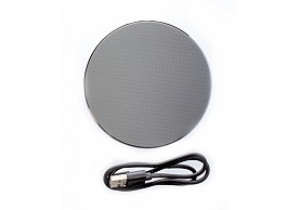 Безпровідний зарядний пристрій Optima 4112, 10 W output, колір срібний