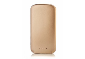 Мобільна батарея (Power Bank) Optima 4103, 5 000 mAh, 2*USB output, 5V 2.1A, колір золотий