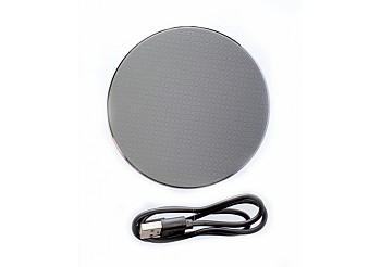 Безпровідний зарядний пристрій Optima 4112, 10 W output, колір срібний