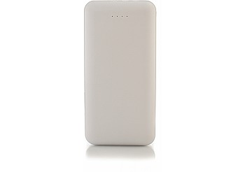 Мобільна батарея (Power Bank) Optima 4100, 10 000 mAh, 2*USB output, 5V 2.1A, колір білий