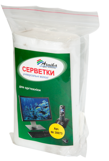 Серветки вологі універсальні (запасний блок) 100шт.